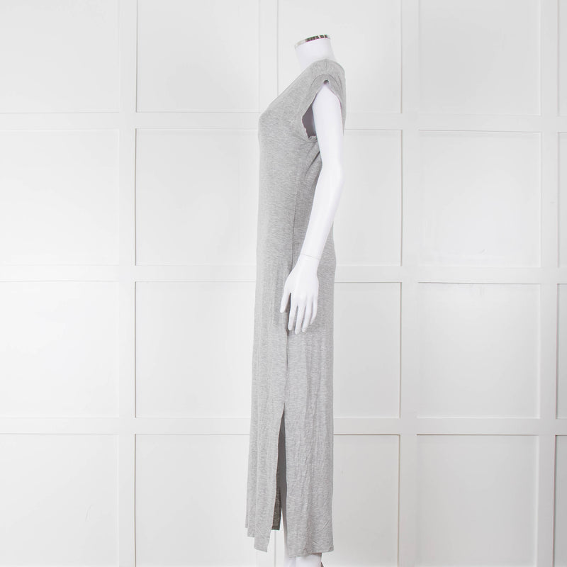 Part Two Grey Long T Shirt Dress