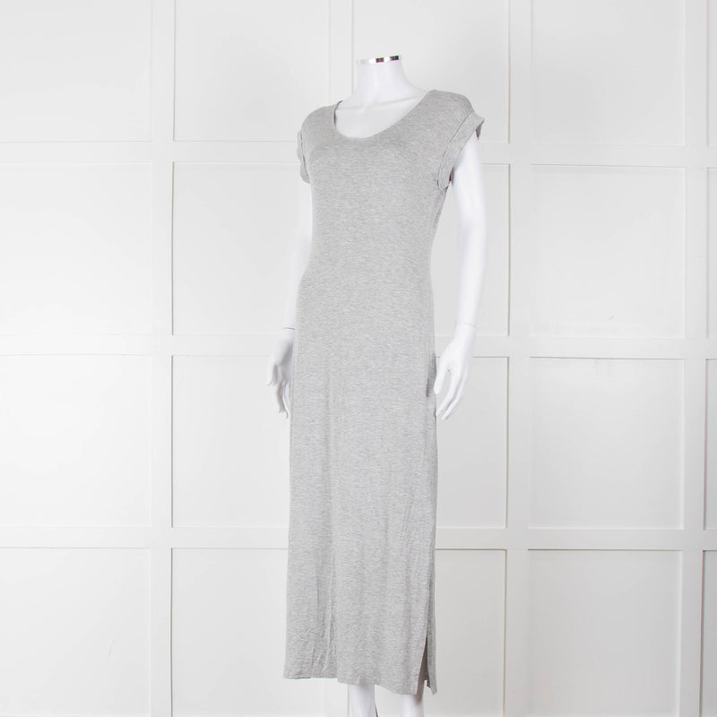Part Two Grey Long T Shirt Dress