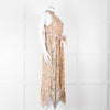 Zimmermann Multi Colour Paisley Print Sleeveless Asymmetric Hem Dress