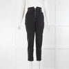 BA&SH Grey Front Zip High Waisted Jeans