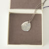 Monica Vinader Sterling Silver Diamond Petal Pendant With Chain
