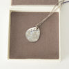 Monica Vinader Sterling Silver Diamond Petal Pendant With Chain