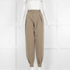 Lattelier Green Cuffed Suit Trouser