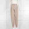 Lattelier Beige Cuffed Tailored Trouser