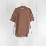 Essentials Brown Short Sleeved T-Shirt