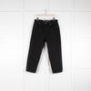 Raey Black Cropped Boyfriend Jeans