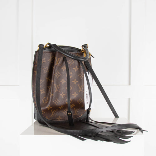 Louis Vuitton Brown Monogram Fringed Noe Bag