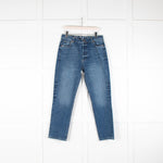 Raey Blue Denim Straight Leg Jeans
