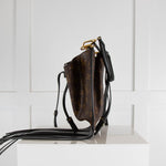 Louis Vuitton Brown Monogram Fringed Noe Bag