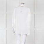 Weekend Maxmara White Button Up Cotton Shirt