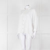 Weekend Maxmara White Button Up Cotton Shirt