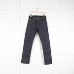 Raey Dark Rinse Slim Leg Jeans
