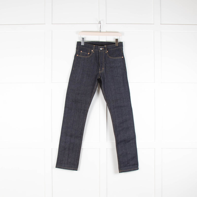 Raey Dark Rinse Slim Leg Jeans