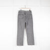 Raey Grey Wide Leg Jeans