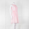MSGM Pink Lace Sleeveless Dress