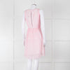 MSGM Pink Lace Sleeveless Dress