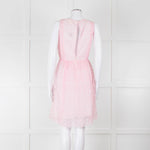 MSGM Pink Lace Sleeveless Dress