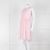 MSGM Pink Lace Sleeveless Dress