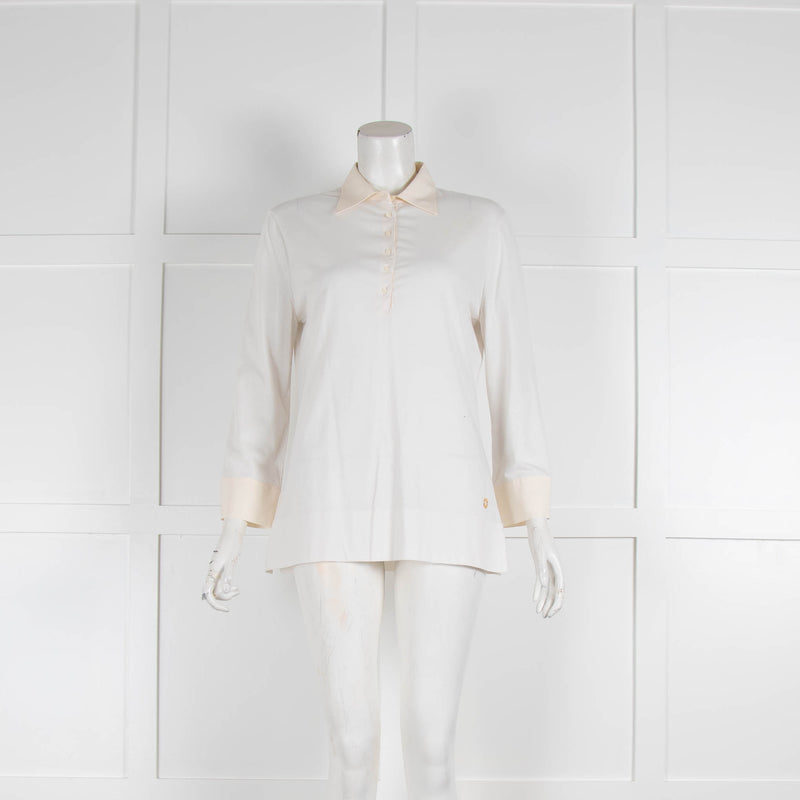 Loro Piana Cotton Collared T-Shirt