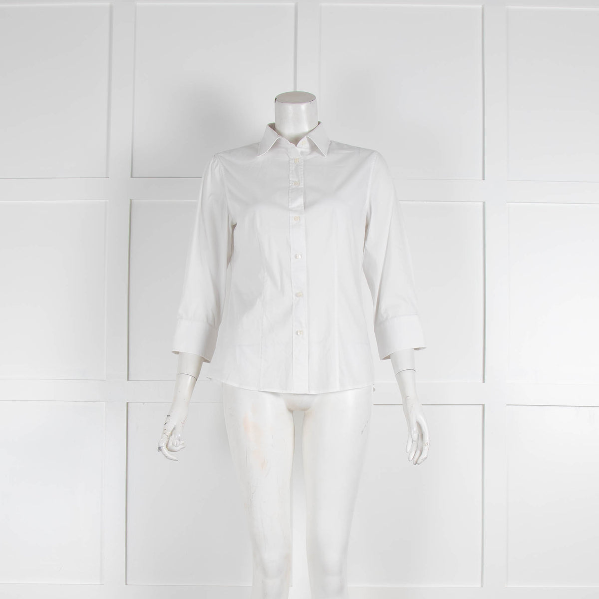 Loro Piana 3/4 Length Sleeve Shirt