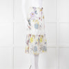 See By Chloe Cream Multi Floral Skirt