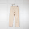Raey Cream Full Length Boyfriend Jeans