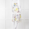 See By Chloe Cream Multi Floral Skirt