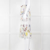 See By Chloe Cream Multi Floral Skirt