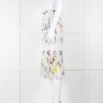 See By Chloe Cream Multi Floral Skirt
