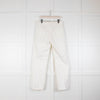 Raey White Straight Leg Jeans