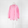 Jakke Pink Cotton Oversized Shirt