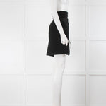 Raey Black Open Side Detail Mini Skirt