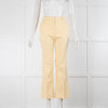 Joseph Lemon Yellow Twill Trousers