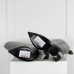 Louis Vuitton Black Calfskin Matchmake Knee High Boots