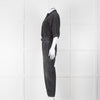 Ba&sh Black Denim Belted Jumpsuit