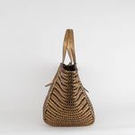 Anya Hindmarch Neeson Square Metallic Bronze Tote