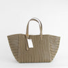 Anya Hindmarch Neeson Khaki Square Leather Tote