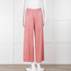 Missoni Coral Silver Lurex Wide Trousers