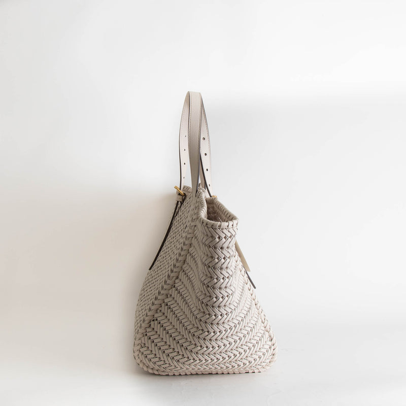 Anya Hindmarch Neeson Off White Square Tote
