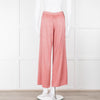 Missoni Coral Silver Lurex Wide Trousers