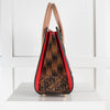 Christian Louboutin Brown Nubuck Paloma Patch Bag