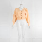 A.L.C. Orange Short Cardigan