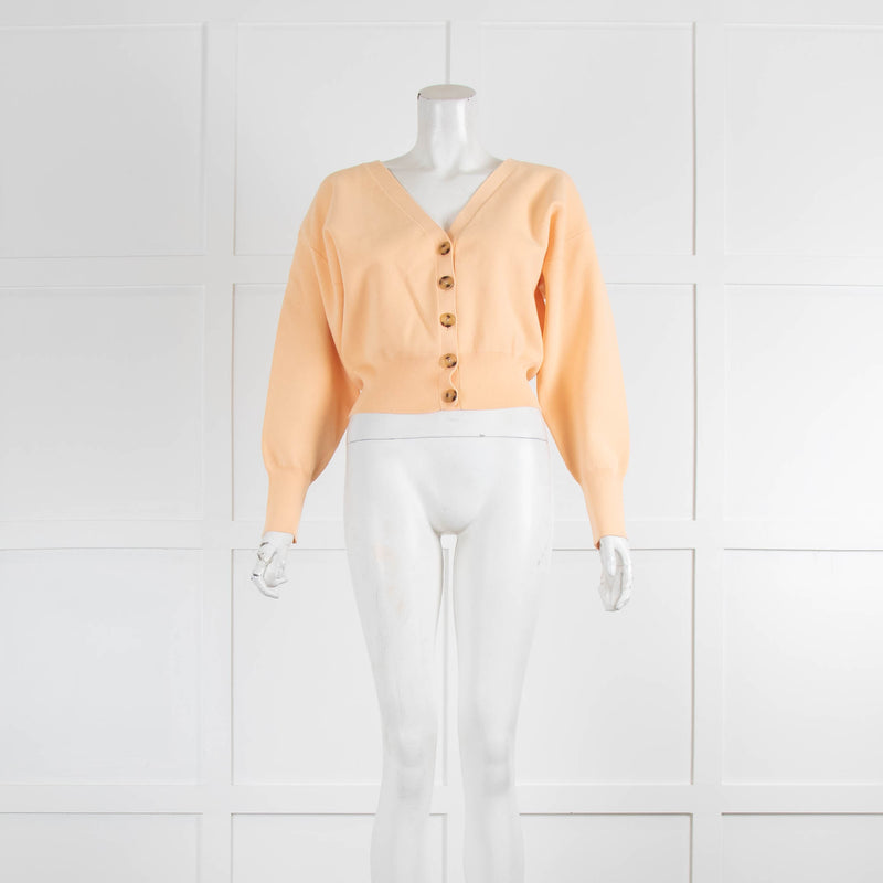 A.L.C. Orange Short Cardigan