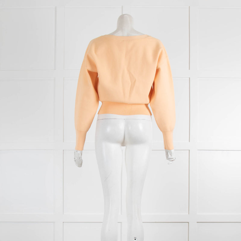 A.L.C. Orange Short Cardigan