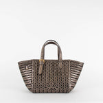 Anya Hinmarch Neeson Pewter Small leather Tote Bag