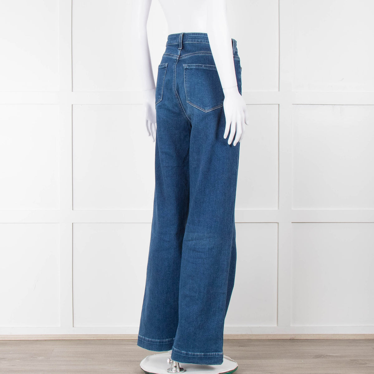 Paige Blue Leenah Wide Leg Jeans