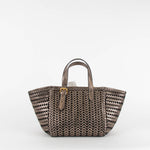 Anya Hinmarch Neeson Pewter Small leather Tote Bag