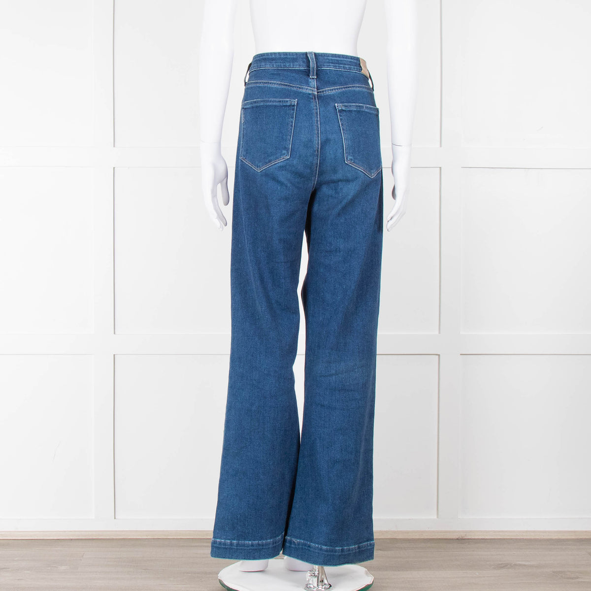 Paige Blue Leenah Wide Leg Jeans