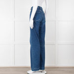 Paige Blue Leenah Wide Leg Jeans