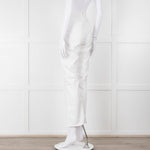 Seven For All Mankind White Straight Leg Jeans